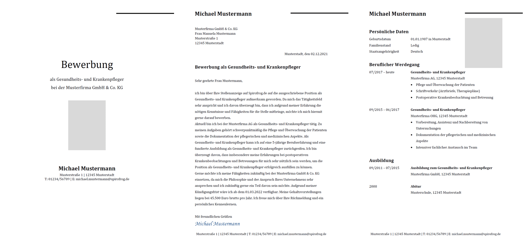 Bewerbung Gesundheits Und Krankenpfleger Gesundheits Und 