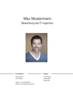 Bewerbungsdeckblatt: 126 Muster & Vorlagen für das Deckblatt deiner Bewerbung 1 deckblatt serioes 1